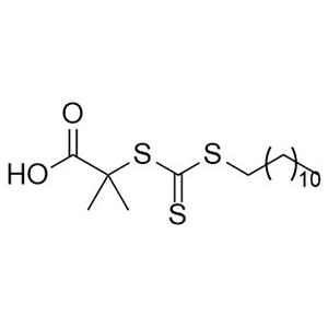 2-(十二烷基三硫代碳酸酯基)-2-甲基丙酸 461642-78-4 RAFT试剂