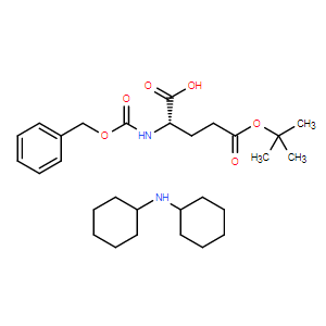 (S)-2-(((苄氧基)羰基)氨基)-5-(叔丁氧基)-5-氧代戊酸 二环己胺盐