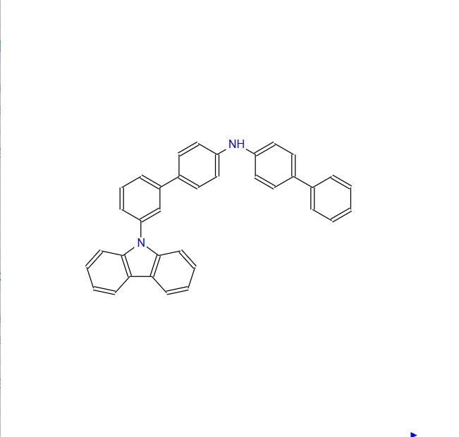 N-([1,1'-联苯]-4-基)-3'-(9H-咔唑-9-基)-[1,1'-联苯]-4-胺