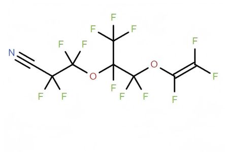 2,2,3,3-四氟-3-[[1,1,1,2,3,3-六氟-3-[(1,2,2-三氟乙烯基)氧基]丙烷-2-基]氧基]丙腈