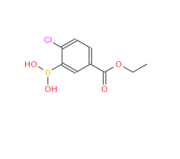 913835-93-5;2-氯-5-甲酸乙酯苯硼酸;2-Chloro-5-(ethoxycarbonyl)phenylboronic acid