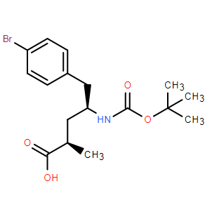 （2R，4S）-5-（4-溴苯基）-4-（（叔丁氧羰基）氨基）-2-甲基戊酸