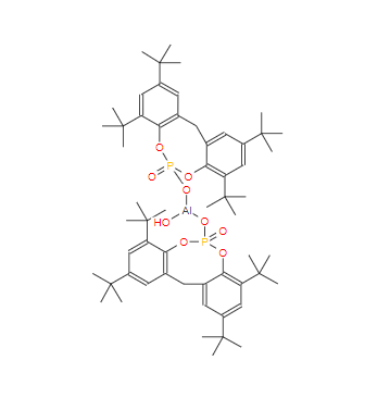 151841-65-5;2,2'-亚甲基-双(4,6-二叔丁基苯基磷酸)碱式铝;Aluminium hydroxybis[2,2'-methylen-bis(4,6-di-tert-butylphenyl)phosphate]