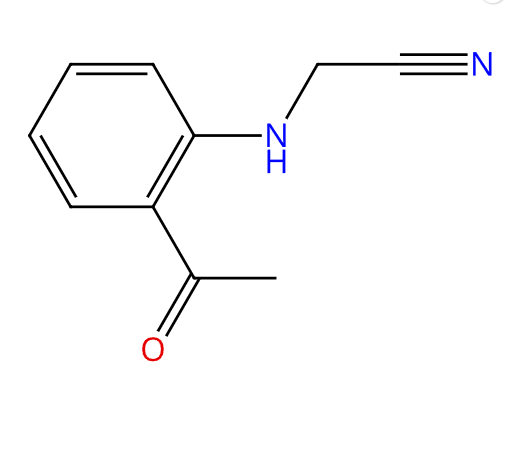 2-[(2-乙酰基苯基)氨基]乙腈