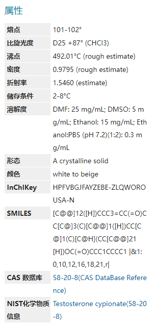 环戊丙酸睾酮