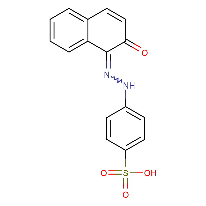 573-89-7；4-[(2-羟基-1-萘基)偶氮]苯磺酸