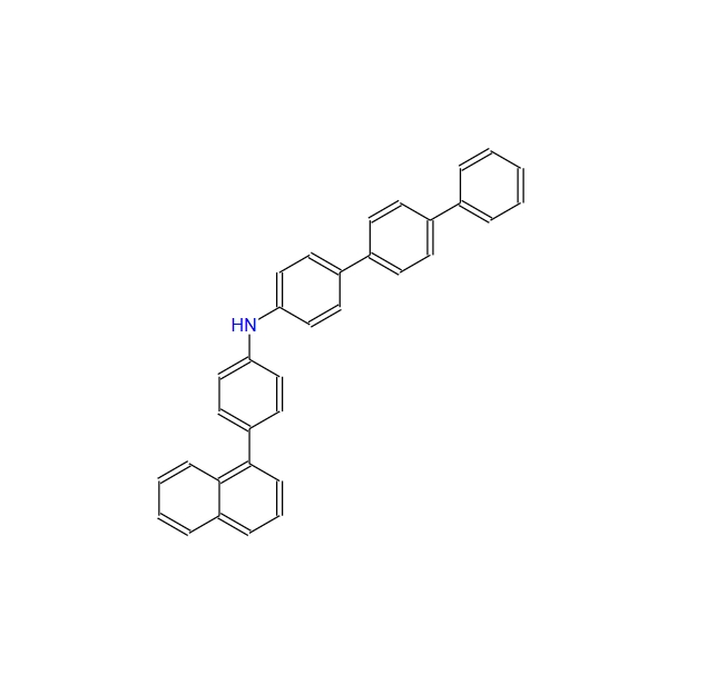 N-[4-(1-萘基)苯基]-[1,1':4',1''-三联苯基] -4-胺