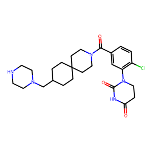 1-(2-氯-5-(9-哌嗪-1-基甲基)-3-氮杂螺[5.5]十一烷-3-羰基)苯基)-1,3-二氮杂环己烷-2,4-二酮