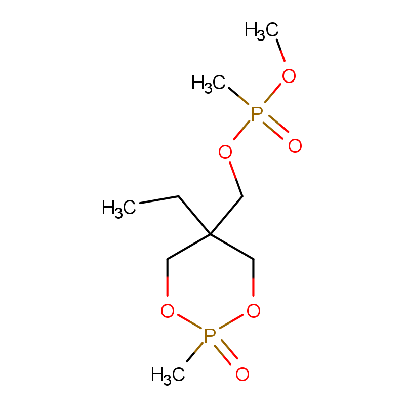 甲基膦酸 (5-乙基-2-甲基-2-氧代-1,3,2-二氧磷杂环己-5-基)甲基甲基酯