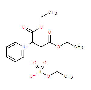 1-(1,4-二乙氧基-1,4-二氧代丁-2-基)吡啶-1-鎓 乙基硫酸盐