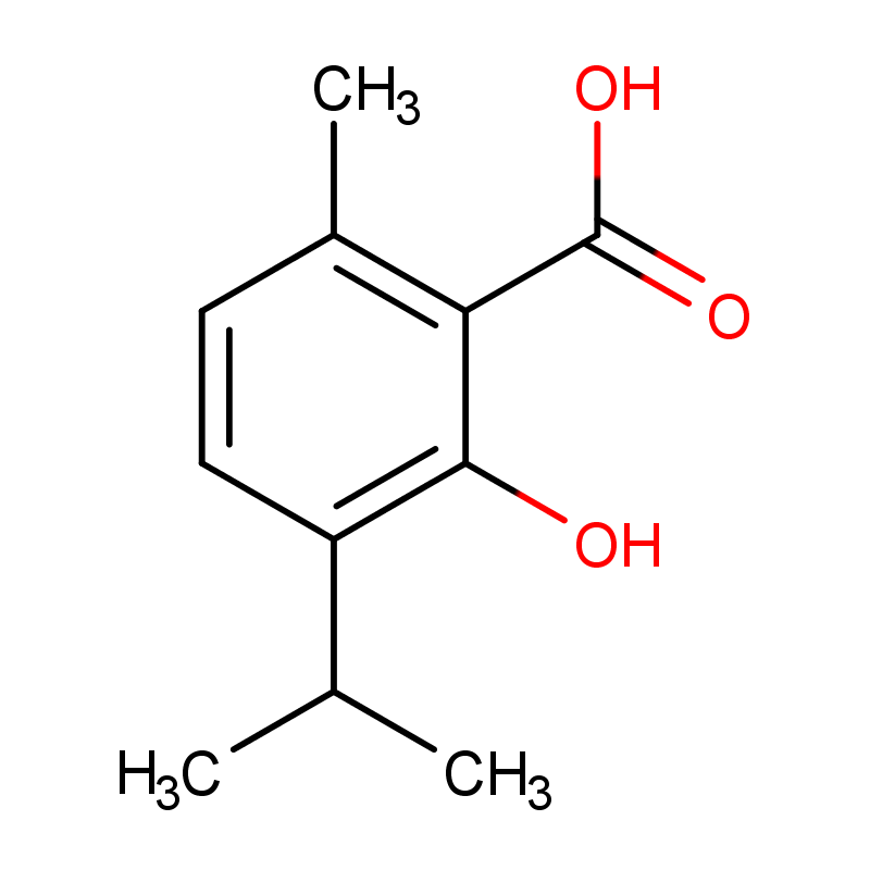 2-羟基-3-异丙基-6-甲基苯甲酸548-51-6