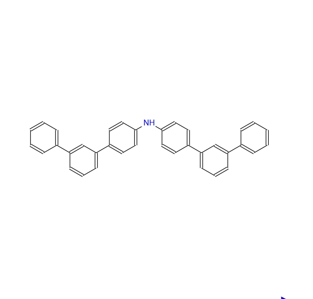 N-[1,1′:3′,1′′-三联苯]-4-基-[1,1′:3′,1′′-三联苯]-4-胺