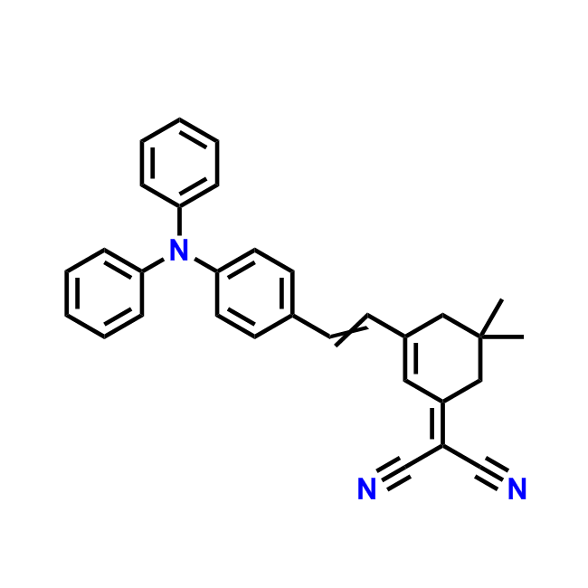 2-{3-[4-(diphenylamino)styryl]-5,5-dimethylcyclohex-2-enylidene}malononitrile