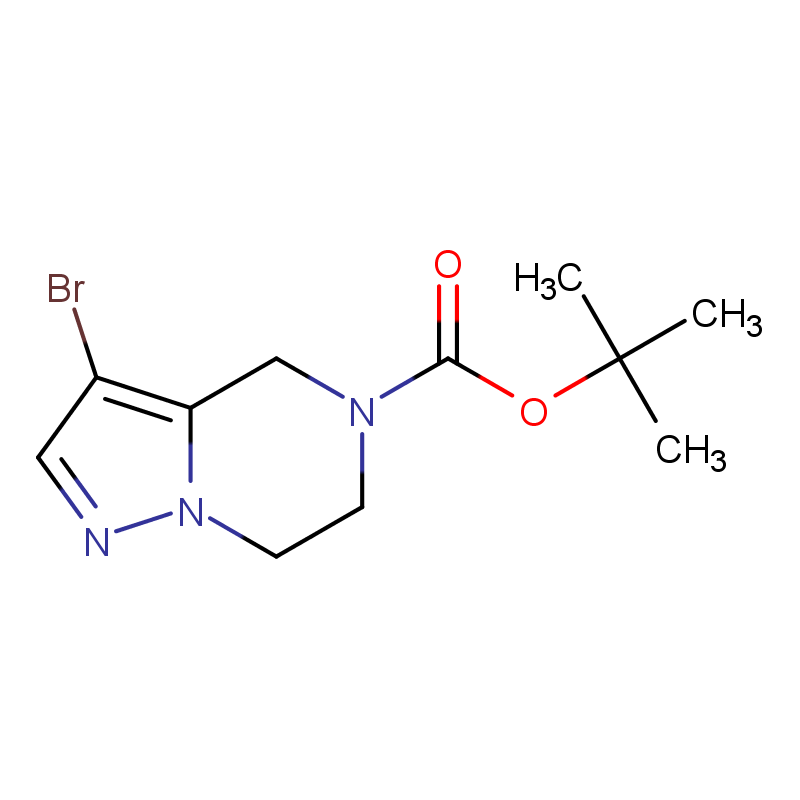 3-溴4H,5H,6H,7H-吡唑并[1,5-a]吡嗪-5-羧酸叔丁酯