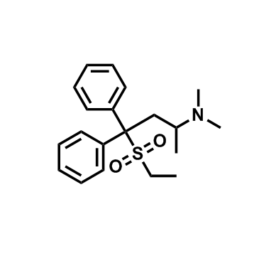 乙磺酰基-1-甲基-3, 3-二苯基丙基-二甲基胺   114538-73-7 