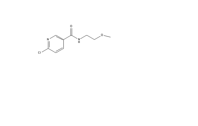 6-chloro-N-(2-methoxyethyl)pyridine-3-carboxamide