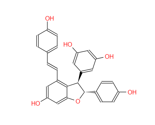 ε-Viniferin，62218-08-0，天然产物，中药对照品。