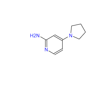 722550-01-8；2-氨基-4-(1-吡咯烷基)吡啶；4-(Pyrrolidin-1-yl)pyridin-2-amine