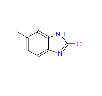 256518-97-5；2-氯-6-碘-1H-苯并咪唑；1H-BENZIMIDAZOLE, 2-CHLORO-5-IODO-