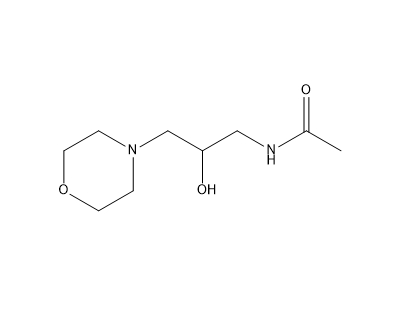 N-(2-hydroxy-3-morpholinopropyl)acetamide