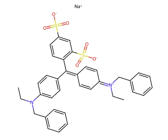 酸性湖蓝A 3486-30-4 Alphazurine A