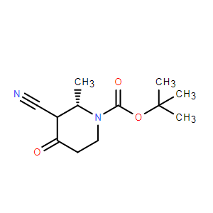 (2S)-3-氰基-2-甲基-4-氧代哌啶-1-羧酸叔丁酯