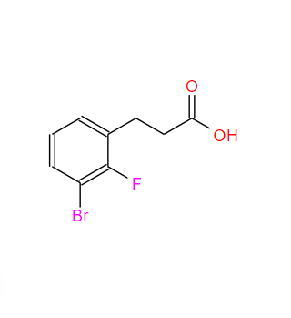 1261814-91-8?；3-(3-溴-2-氟苯基)丙酸；3-(3-Bromo-2-fluorophenyl)propanoic acid