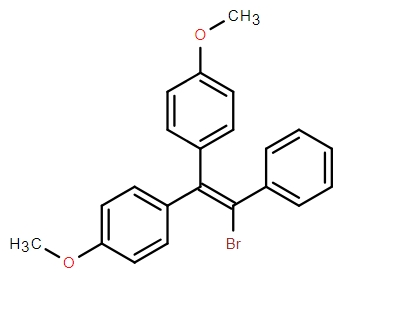 4,4'-(2-bromo-2-phenylethene-1,1- diyl)bis(methoxybenzene)