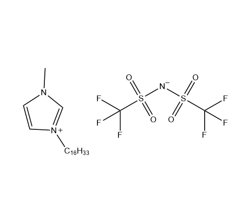 1-十六烷基-3-甲基咪唑双（三氟甲烷磺酰）亚胺盐