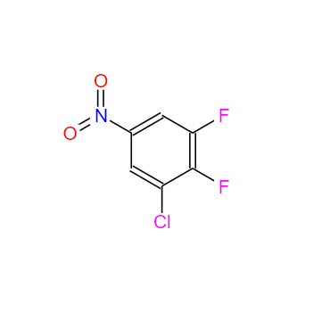 53780-44-2；3-氯-4,5-二氟硝基苯；1-Chloro-2,3-difluoro-5-nitrobenzene