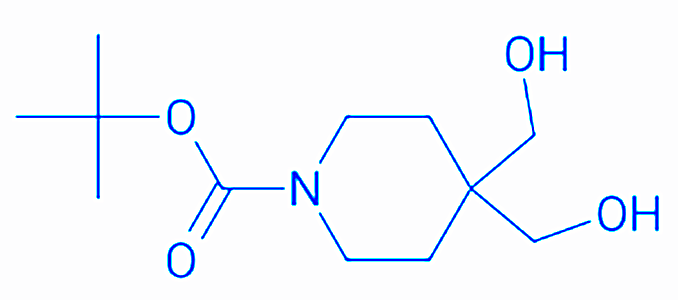 4,4-双(羟甲基)哌啶-1-甲酸叔丁酯