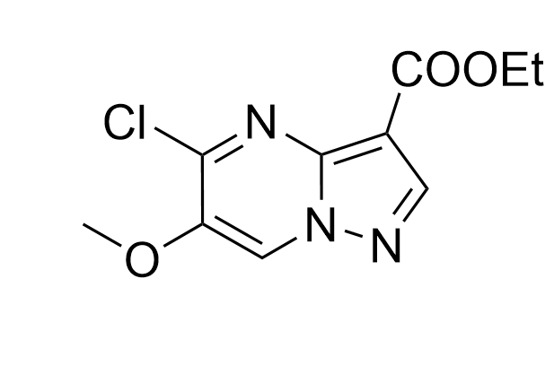 5-氯-6-甲氧基吡唑并[1,5-a]嘧啶-3-羧酸乙酯