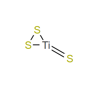 12423-80-2；硫化钛；TITANIUM(VI) SULFIDE