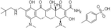 CAS 登录号：1075240-43-5, 奥马环素对甲苯磺酸盐