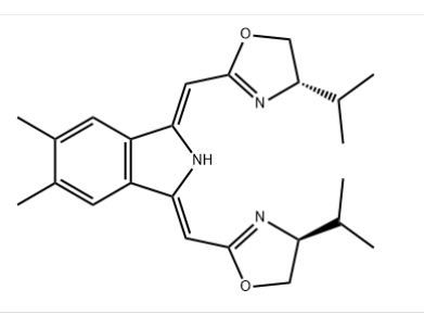 (1Z,3Z)-1,3-双[[(4S)-4,5-二氢-4-异丙基-2-恶唑基]亚甲基]-2,3-二氢-5,6-二甲基-1H-异吲哚
