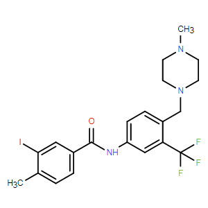 3-碘-4-甲基-N-(4-((4-甲基哌嗪-1-基)甲基)-3-(三氟甲基)苯基)苯甲酰胺