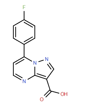 7-(4-氟-苯基)-吡唑并[1,5-A]嘧啶-3-羧酸