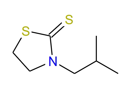 3-异丁基-2-噻唑烷硫酮 3484-98-8