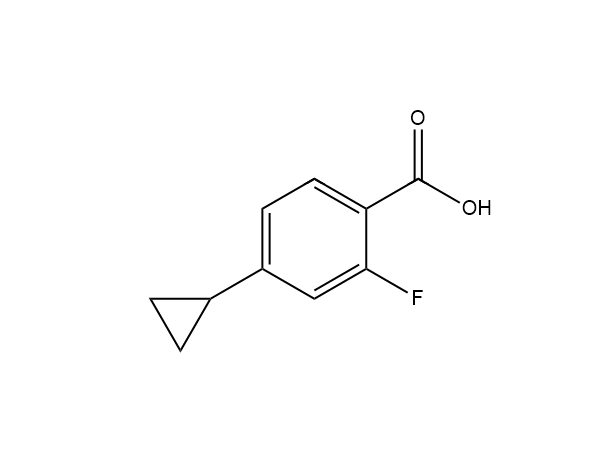 4-环丙基-2-氟苯甲酸