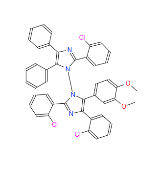 100486-97-3;光引发剂TCDM;2,2',4-Tris(2-chlorophenyl)-5-(3,4-dimethoxyphenyl)-4',5'-diphenyl-1,1'-biimidazole