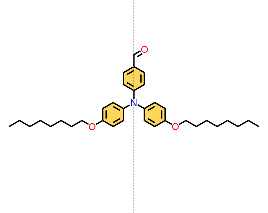 4-(bis(4-(octyloxy)phenyl)amino)benzaldehyde