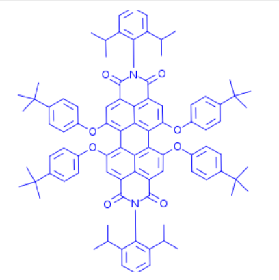 1,6,7,12-四(4-叔丁苯氧基)-N,N'-二(2,6-二异丙基苯基)-3,4,9,10-苝二酰亚胺