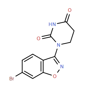 1-(6-溴苯并[D]异噁唑-3-基)二氢嘧啶-2,4(1H,3H)-二酮