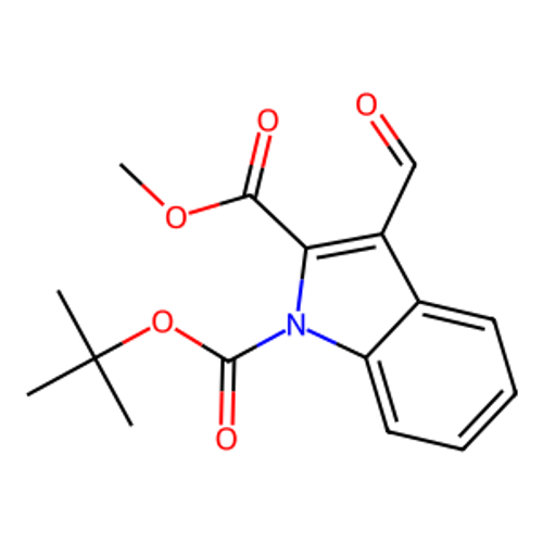 1-叔丁基2-甲基3-甲酰基-1H-吲哚-1,2-二羧酸叔丁酯