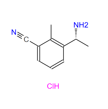 (R)-3-(1-氨基乙基)-2-甲基苄腈盐酸盐