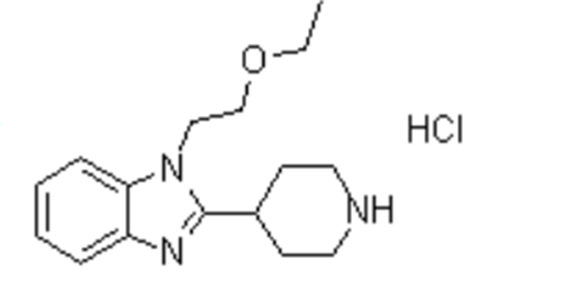 1-(2-乙氧基乙基)-2-(4-哌啶基)-1H-苯并咪唑盐酸盐