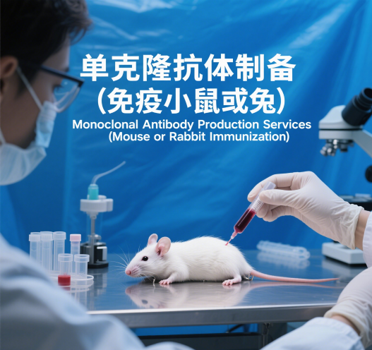 单克隆抗体制备（免疫小鼠或兔）