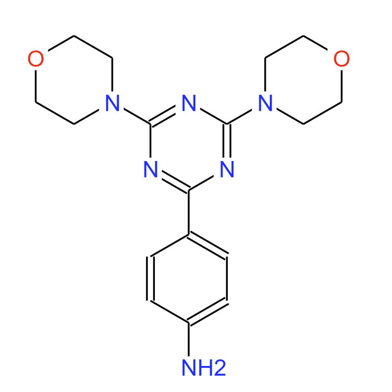 4-(4,6-二吗啡啉-1,3,5-三嗪-2-基)苯胺，1197159-91-3