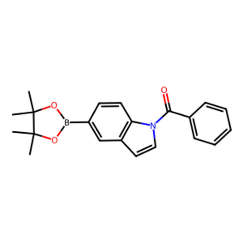 1-苯甲酰基-5-四甲基-1,3,2-二氧杂硼烷-2-基)-1H-吲哚