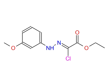 Acetic acid, 2-chloro-2-[2-(3-methoxyphenyl)hydrazinylidene]-, ethyl ester, (2Z)-